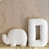 BOUCLE FABRIC LETTERS AND SHAPES