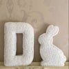 BOUCLE FABRIC LETTERS AND SHAPES