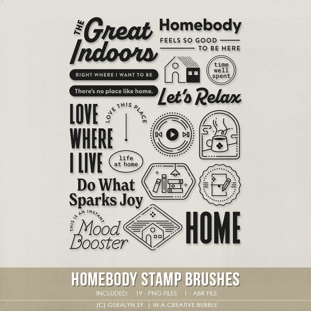 Image of Homebody Stamp Brushes (Digital)