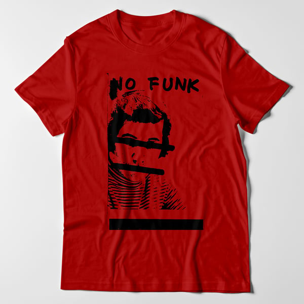 Image of Territorial Gobbing "No Funk" Tango Red T-Shirt