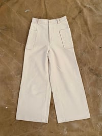 Image 2 of NIGEL CABOURN WOMAN WIDE MOLESKIN PANTS (NEW)