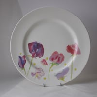Image 1 of Sweet Pea English Fine Bone China Dinner Plate