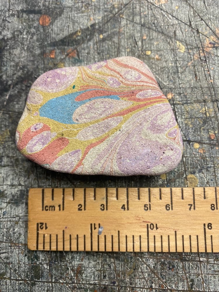 Image of Hand Marbled Pebble no2