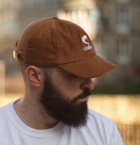 Image 1 of Casquette Camel/White