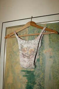 Image 3 of (New) Rouched Tube Top & Cheeky Bottom - Earthly (L) 