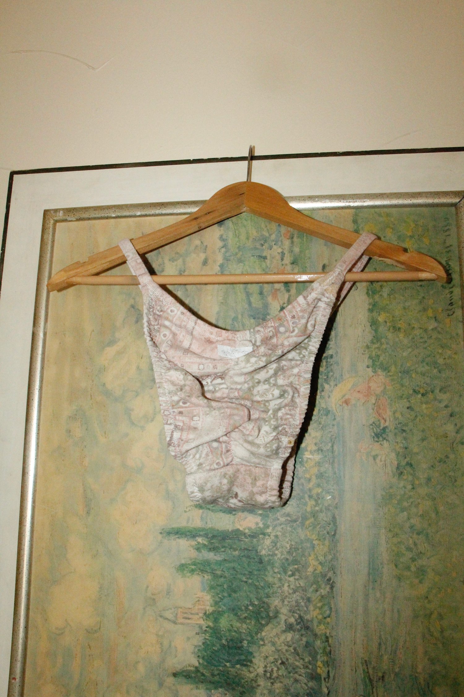 Image of (New) Rouched Tube Top & Cheeky Bottom - Earthly (L)