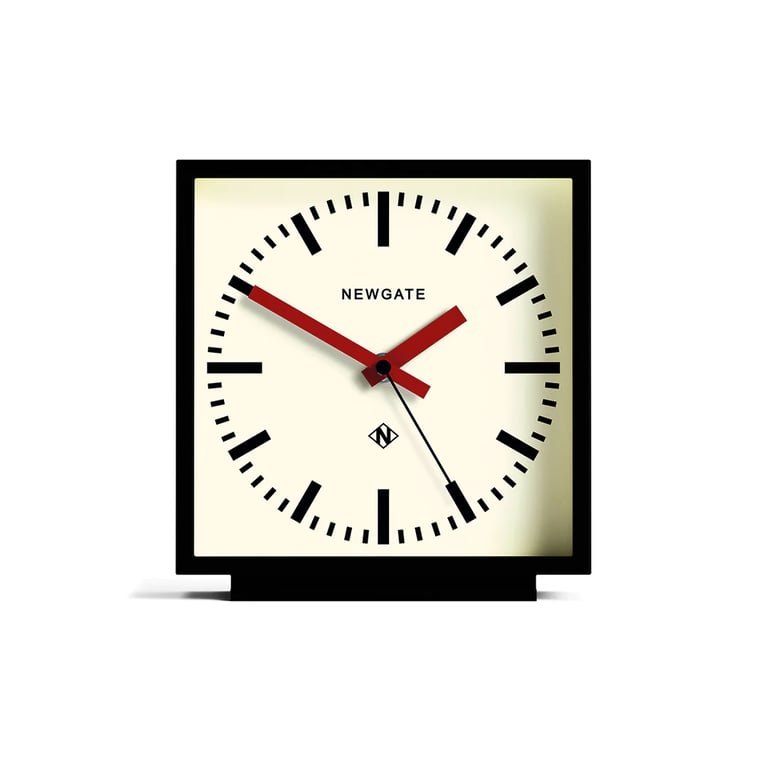 HORLOGE À POSER AMP ROUGE, NEWGATE