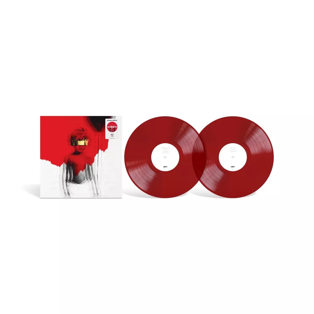 Image of Rihanna - Anti (2LP) (Translucent Red Vinyl)