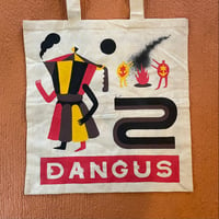 Image 1 of Dangus coffee/brick bum tote bag