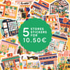 Storefronts stickers deal - 5 for 10.50€