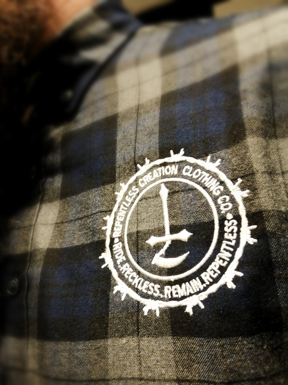 Reckless Check Grey/Navy