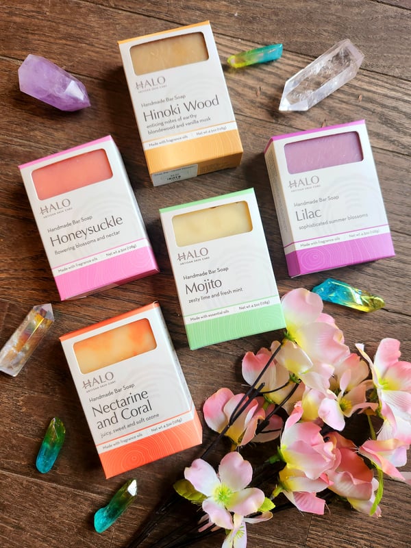 Image of Boxed Soap Bars from Halo Skin Care