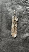 Sterling Silver Feather Pendant (Men's & Women's)