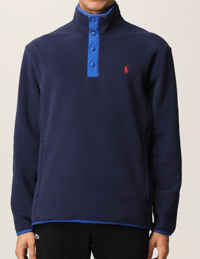 Image 2 of Polo Ralph Lauren Fleece Mockneck Pullover 