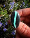 WL&A Handmade Lane Splitter Black Buffalo Ribbon Ingot Ring - Size 10.5