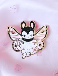 Image 4 of Strange Sweeties Bug Bunny Moth Hard Enamel Pin