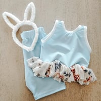 Baby blue tumble set