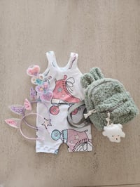 Image 1 of skater tumble romper