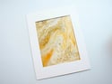 Citrine - Abstract Painting on Paper