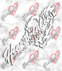 Image 1 of HEARTBREAKERS IN LOVE LOGO DIE CUT