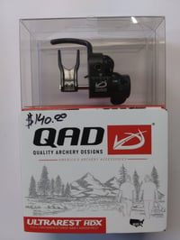 QAD Ultra rest HDX RH  Fall way arrow rest 