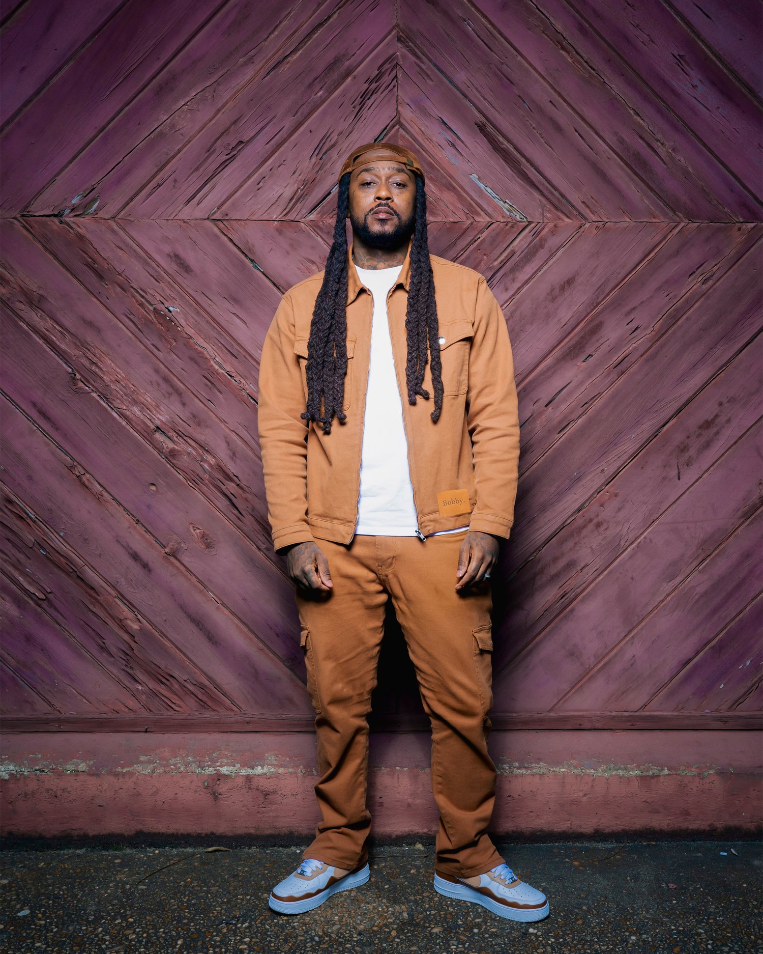 Image of The BLAK Denim Jacket  in Rich Brown