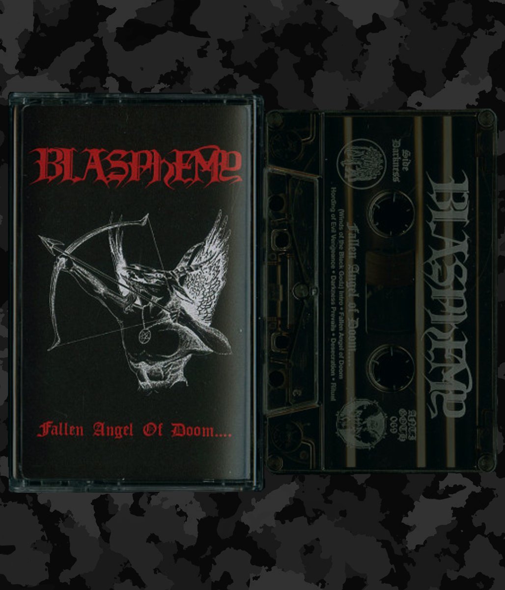 Blasphemy / Fallen Angel Of Doom Album Cassette | By Force Propaganda