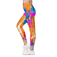 Image 4 of Orange Crush Legging