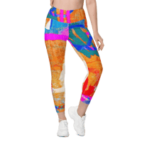 Image 2 of Orange Crush Legging