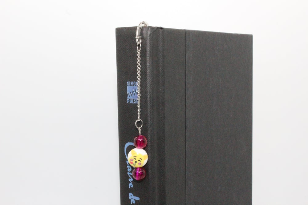 Image of Kiss Me I'm Purrfect Metal Hook Bookmark