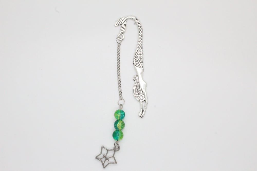 Image of Pisces Mermaid Metal Hook Bookmark