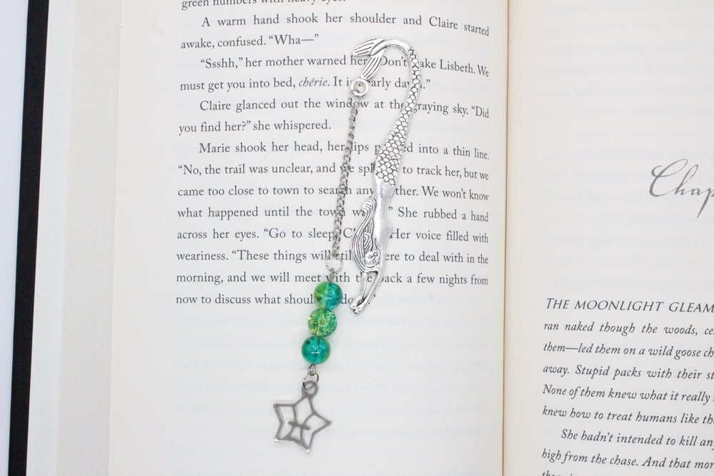 Image of Pisces Mermaid Metal Hook Bookmark
