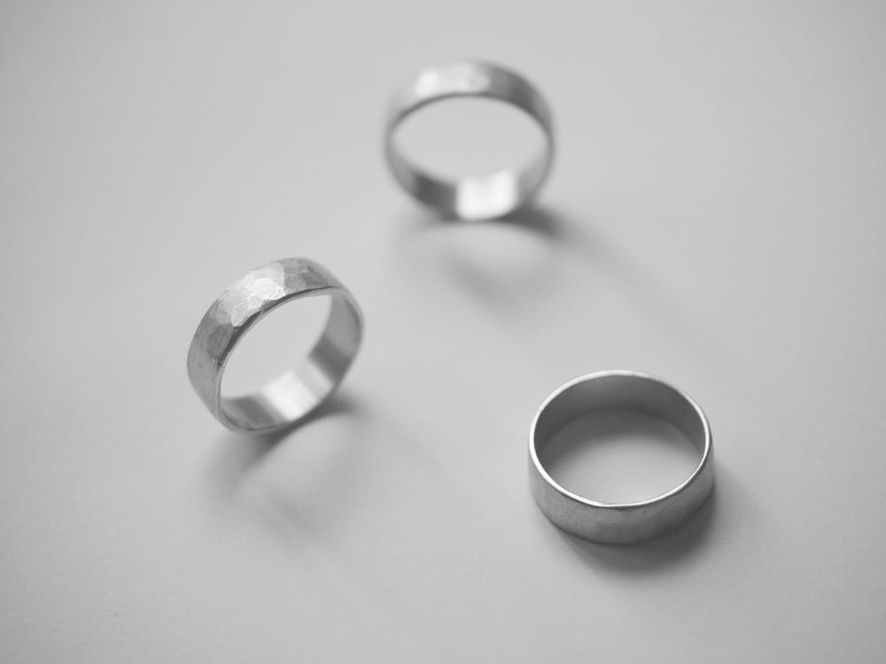 Martelée, bague