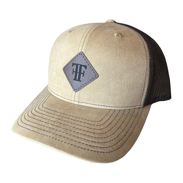 Image of LIMITED EDITION: FF Bourbon Leather Patch Hat