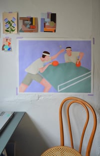 Image 2 of Ping-pong | Original Painting