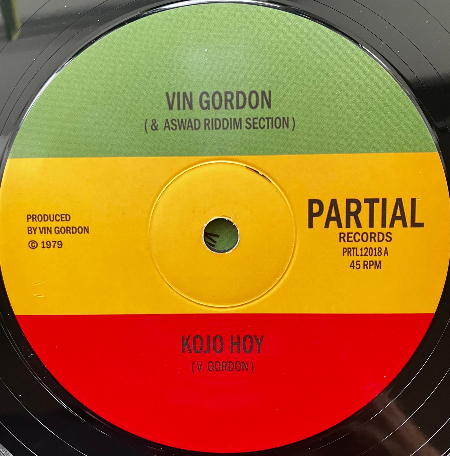 VIn Gordon & Aswad rhythm section - 'Kojo Hoy'/Unreleased Dub' (12