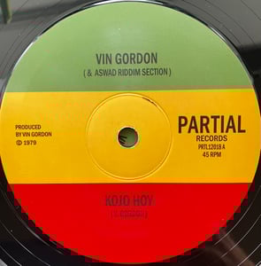 Image of VIn Gordon & Aswad rhythm section - 'Kojo Hoy'/Unreleased Dub' (12" vinyl UK roots reissue)