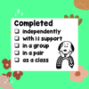 Completed Checklist Stamp