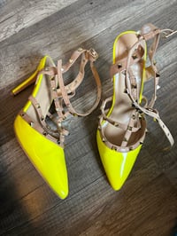 Image 1 of Neon stud shoes 