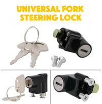 Image 3 of Universal Steering Fork Lock for Talarias, Surrons, and E-Ride Pros