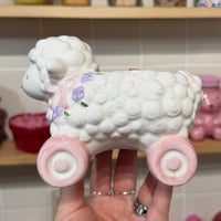 Image 3 of lavender, sage and rosemary scented candle