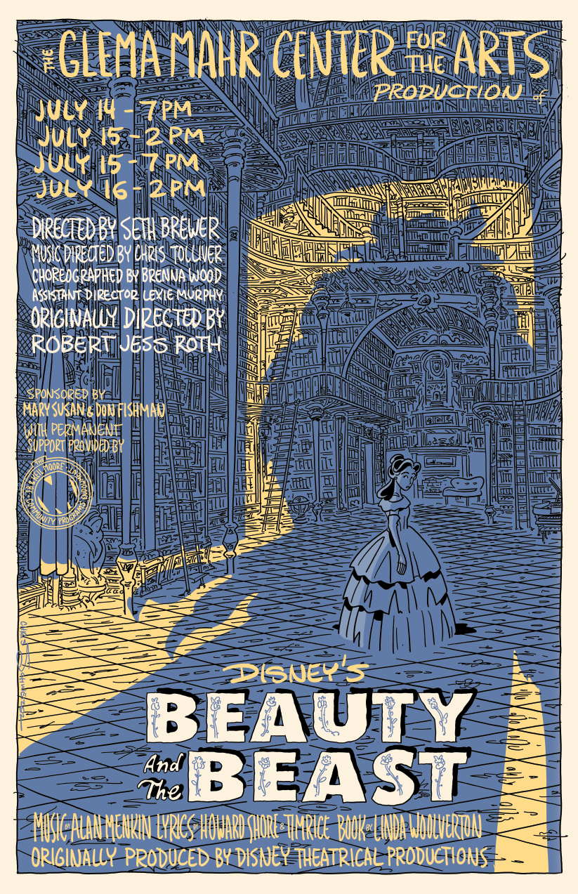 Beauty & the Beast (Glema Mahr Center for the Arts) show poster