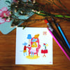 Carte Mamie souris