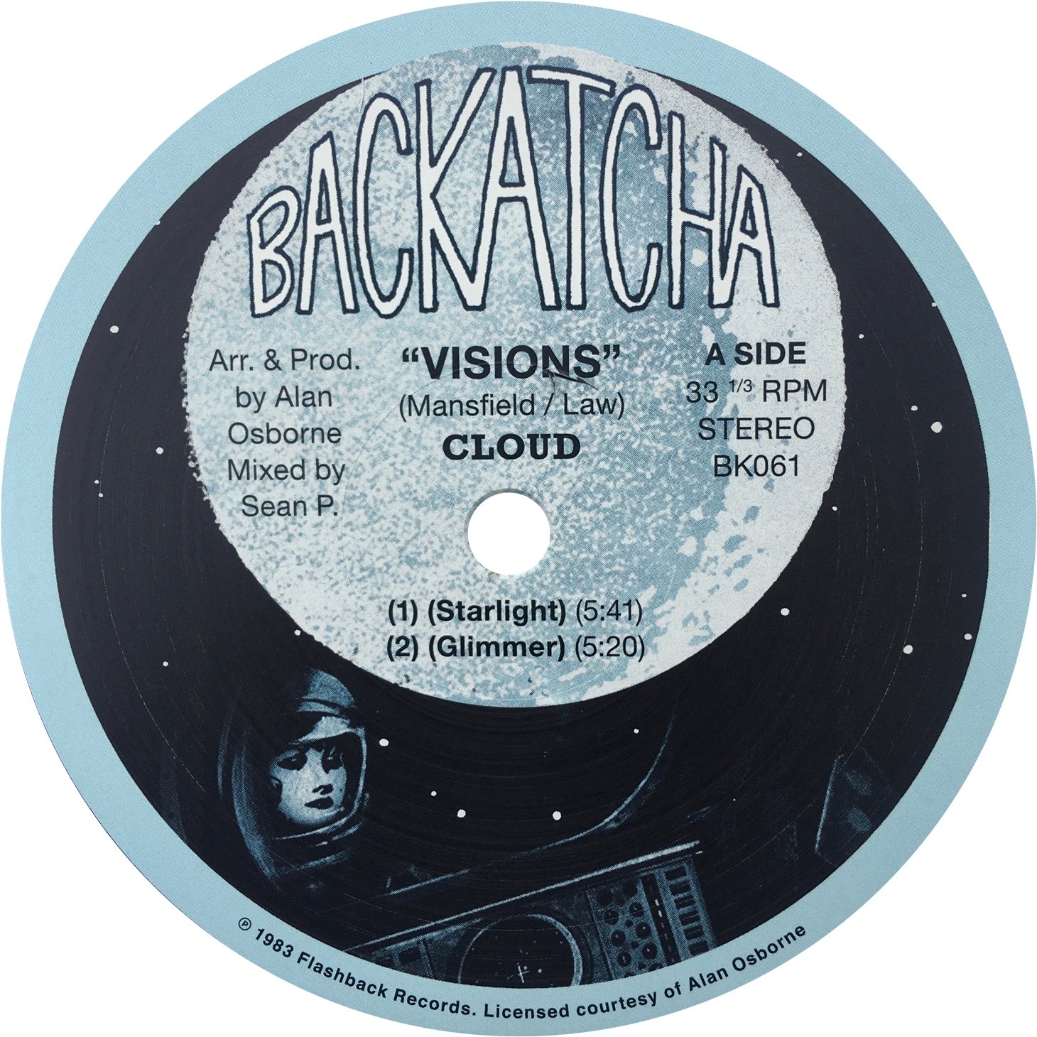 Image of Cloud 'Visions' 12"