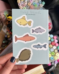 Fishy Friends Sticker Sheet