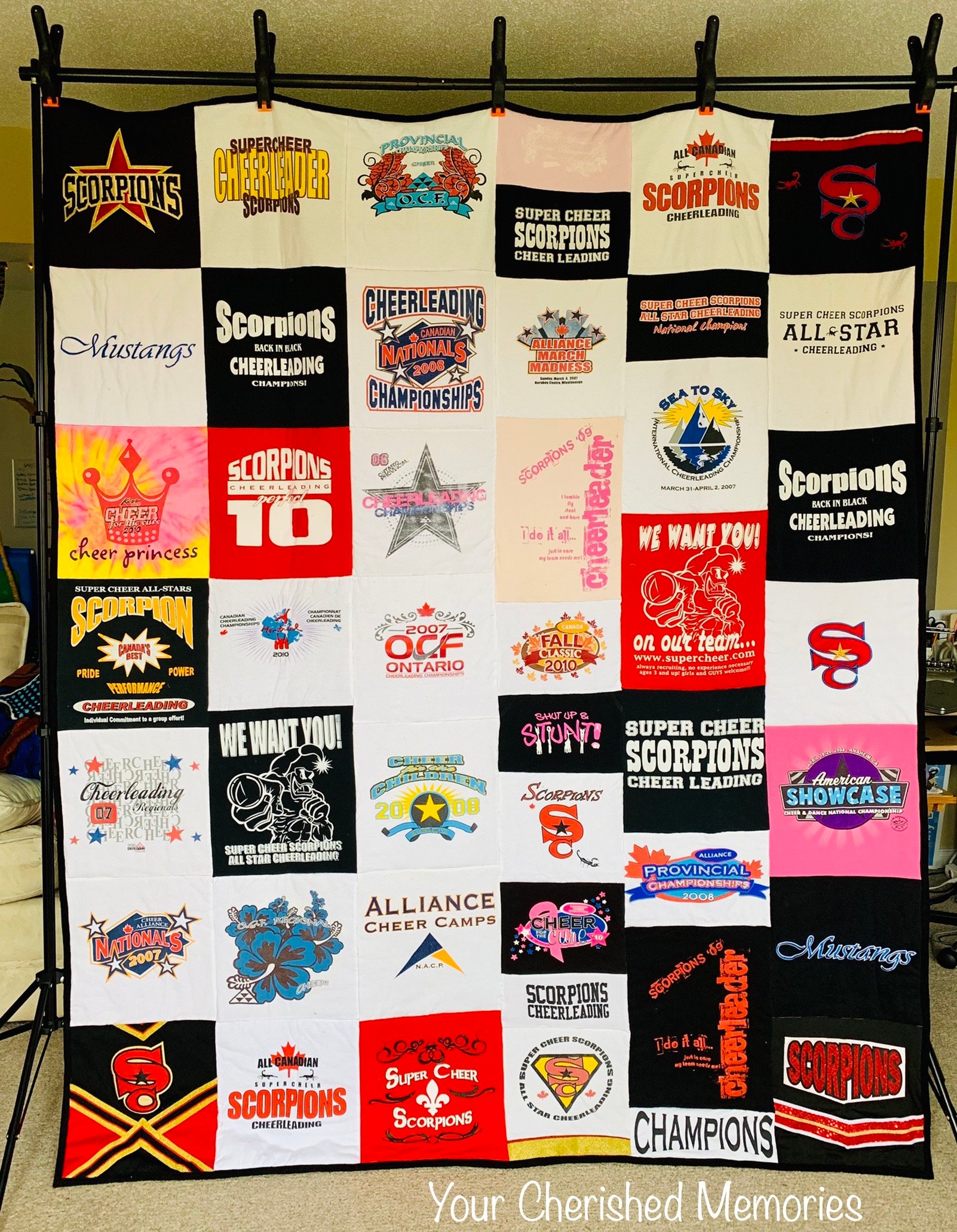 T Shirt Quilt Your Cherished Memories