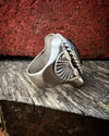 WL&A Handmade Natural Colina Verde Sunrise Signet - Size 9
