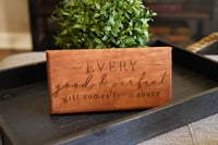 Image 2 of Engraved 8x4 Wood Sign