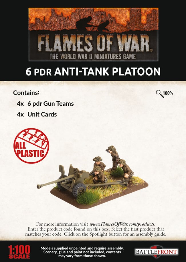 6 pdr Anti-tank Platoon (BBX54)
