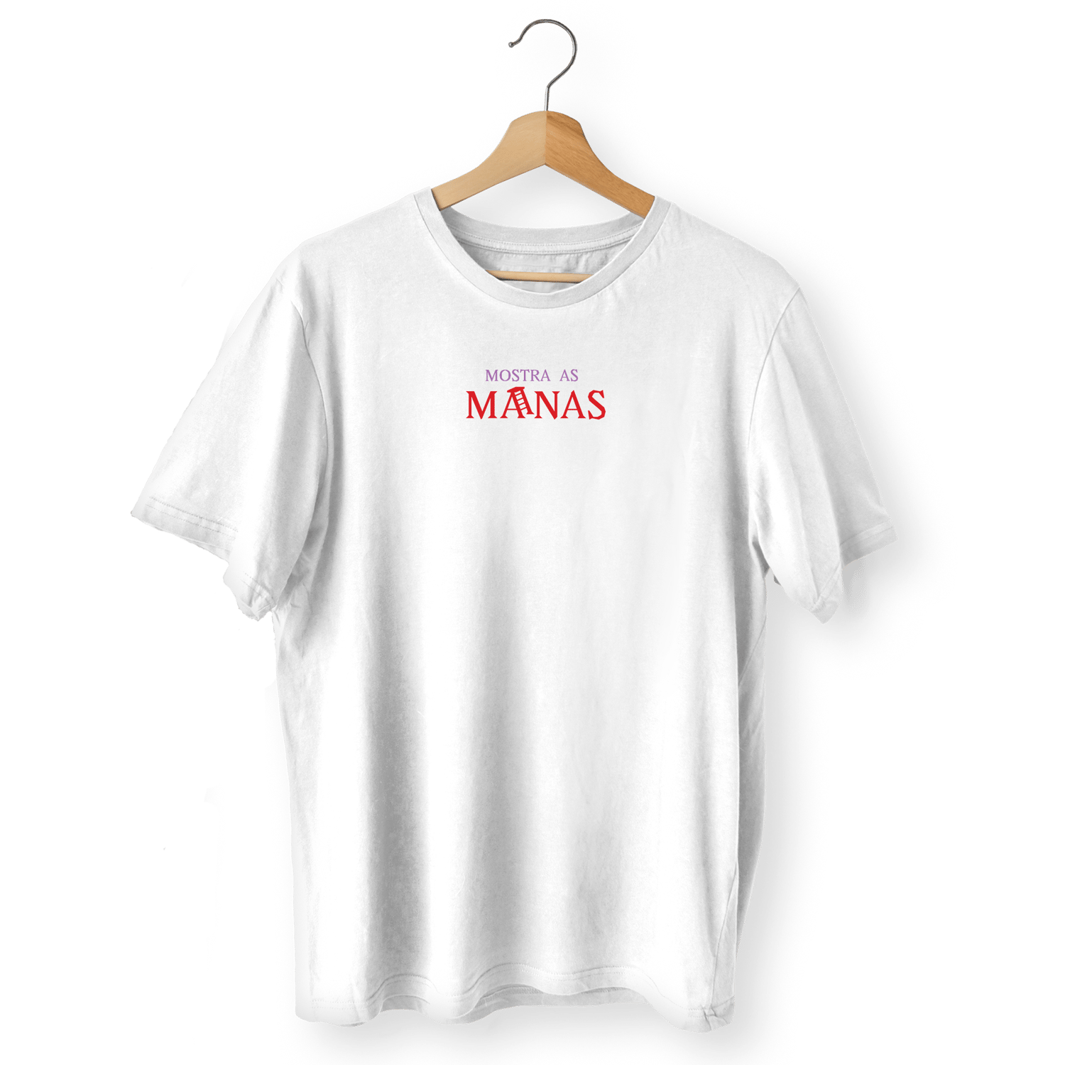 t-shirt MOSTRA AS MANAS